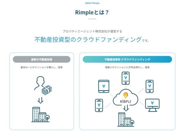 Rimple(リンプル)の投資案件の特徴